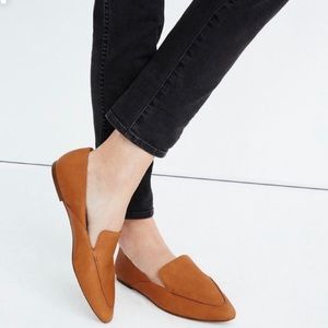 Madewell The Frances Skimmer Pointed Toe Loafers